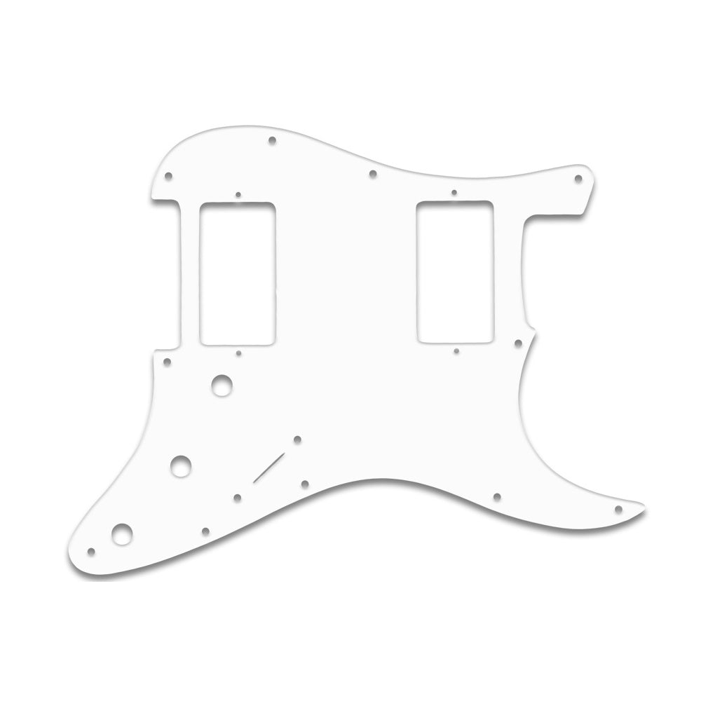 Strat 2 Hums - White/Black/White 3 ply