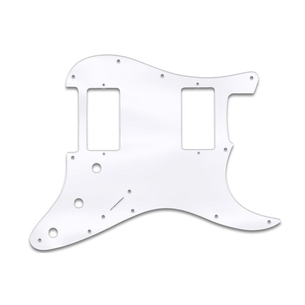 Strat 2 Hums - Clear Acrylic (.125)