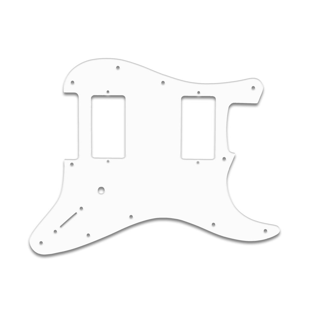 Jim Root Strat - White/Black/White 3 ply