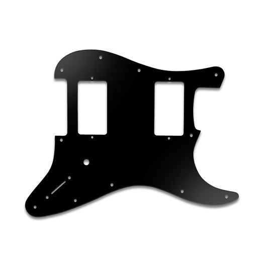 Jim Root Strat - Matte Black .090" / 2.29mm thick, with bevelled edge.