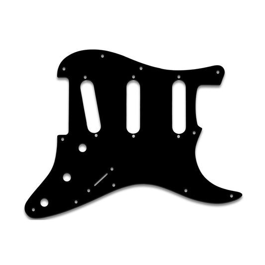 Strat Voodoo - 5 Layer Black/White/Black/White/Black