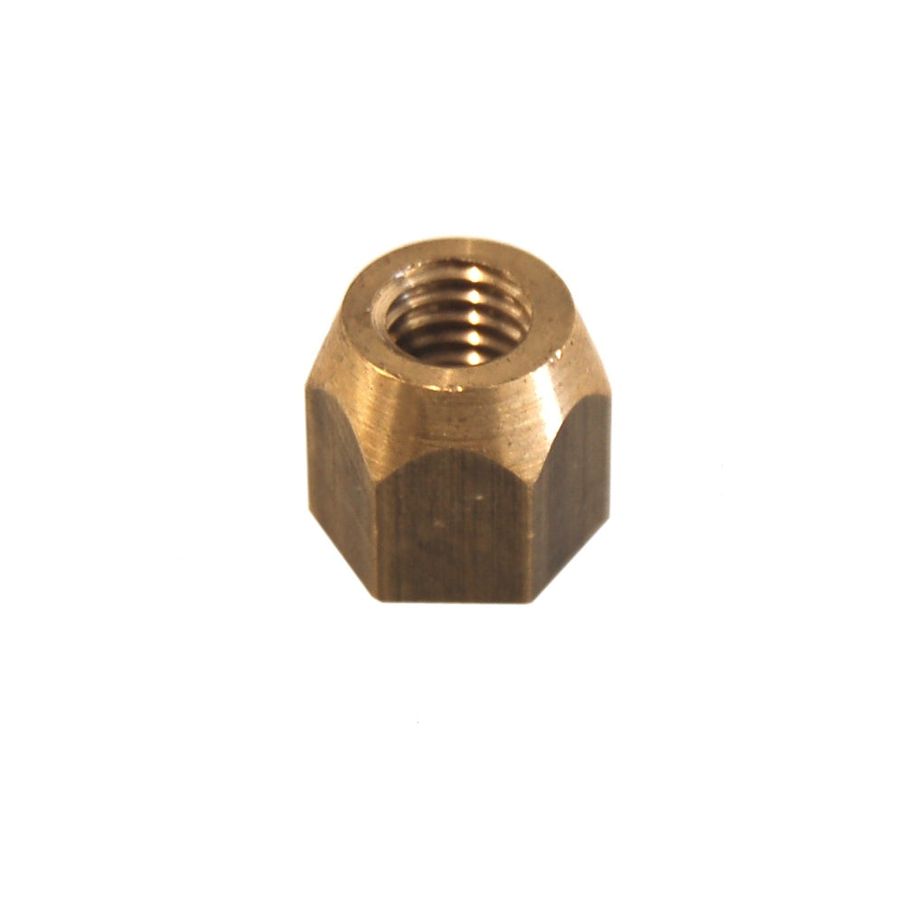 Trussrod Nut Hex Brass 8mm