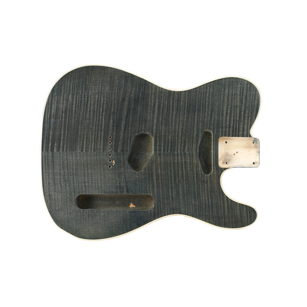 Tele body flame bound trans black