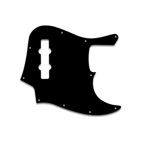 Highway One Jazz Bass - Solid Shiny Black .090" / 2.29mm thick, with bevelled edge