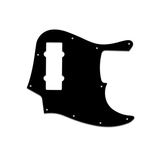 Jazz Bass Modern Player 5 String - Matte Black .090" / 2.29mm thick, with bevelled edge.