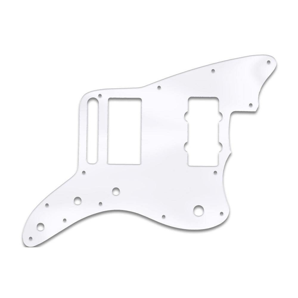 Blacktop Series Jazzmaster - Clear Acrylic (.125)