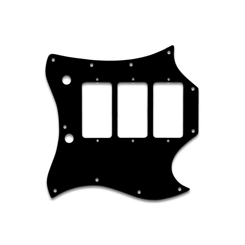 Gibson Sg Custom (Full Face) - Black White Black