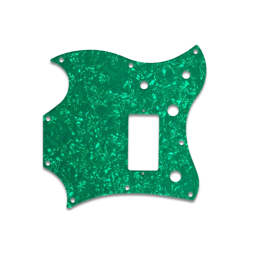 2011 Gibson Sg Melody Maker - Green Pearl W/B/W Lamination