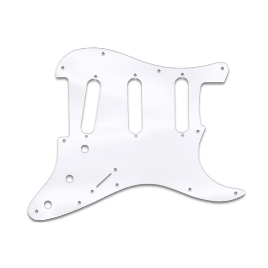 Old Style 11 Hole Strat - Clear Acrylic (.125)