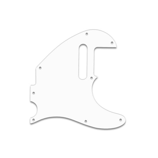 Acoustasonic Telecaster - Thin Shiny White .060" / 1.52mm Thickness, No Bevelled Edge .060 No Bevel