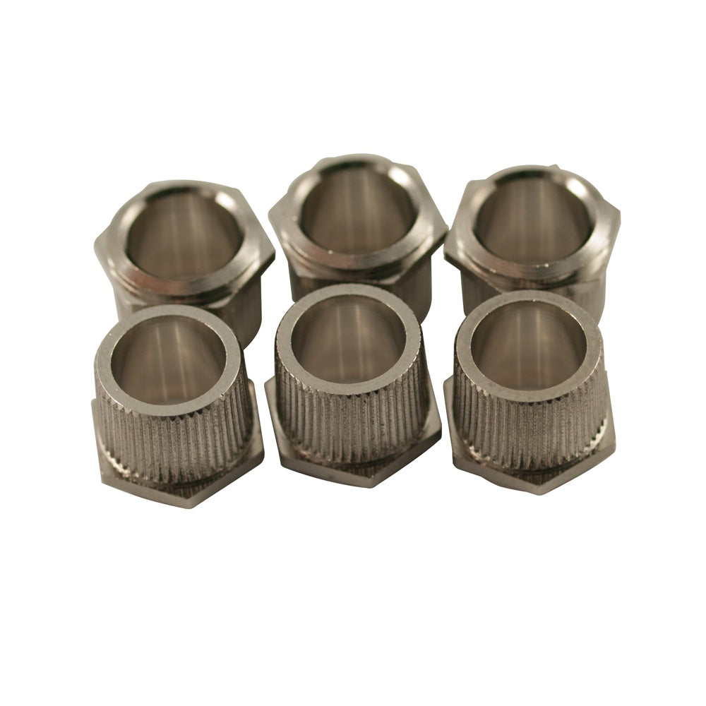 Push-Fit Hex Head Tuning Machine Bushings (Set of 6)