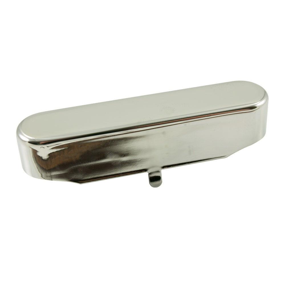 Vintage Tele Neck Pickup Cover Nickel Silver