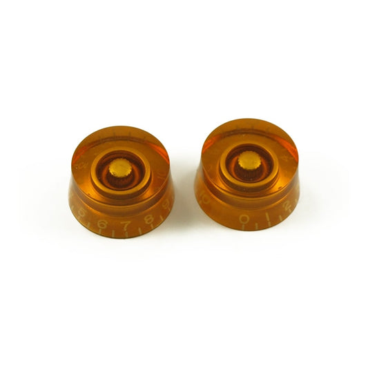 Metric Speed Knob Amber (Pair)