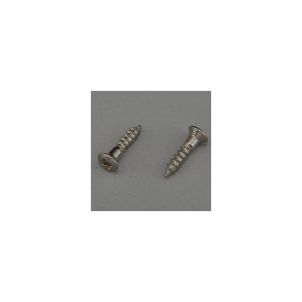 Pickguard screws for Fender Japan metric Nickel Vintage style (12)