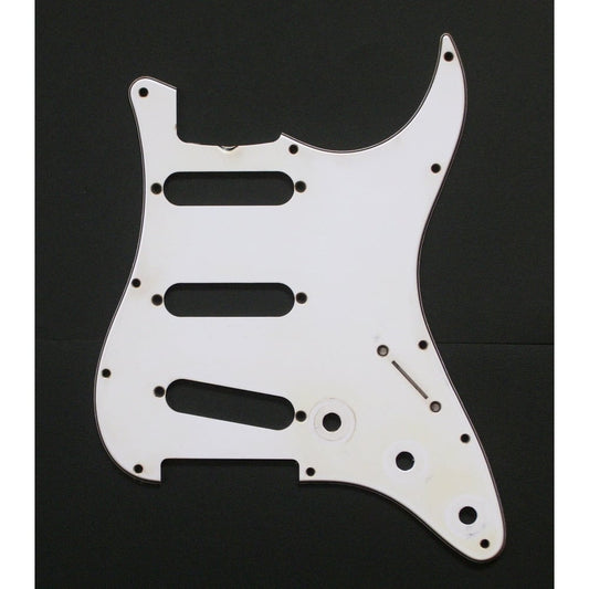 RetroVibe Collection Strat Pickguard With Artificial Relic, Modelled On A 1969 Strat Pickguard