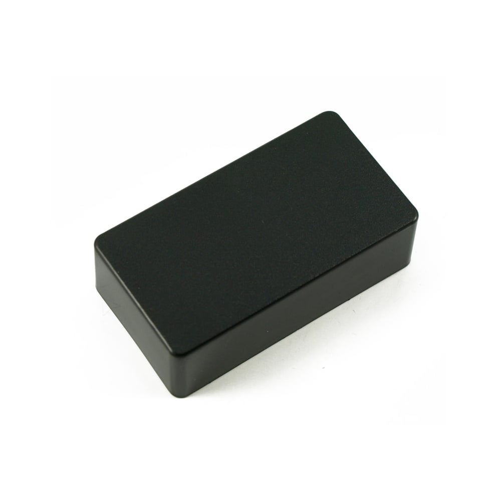 Humbucker Pickup Cover Black Plastic Enclosed