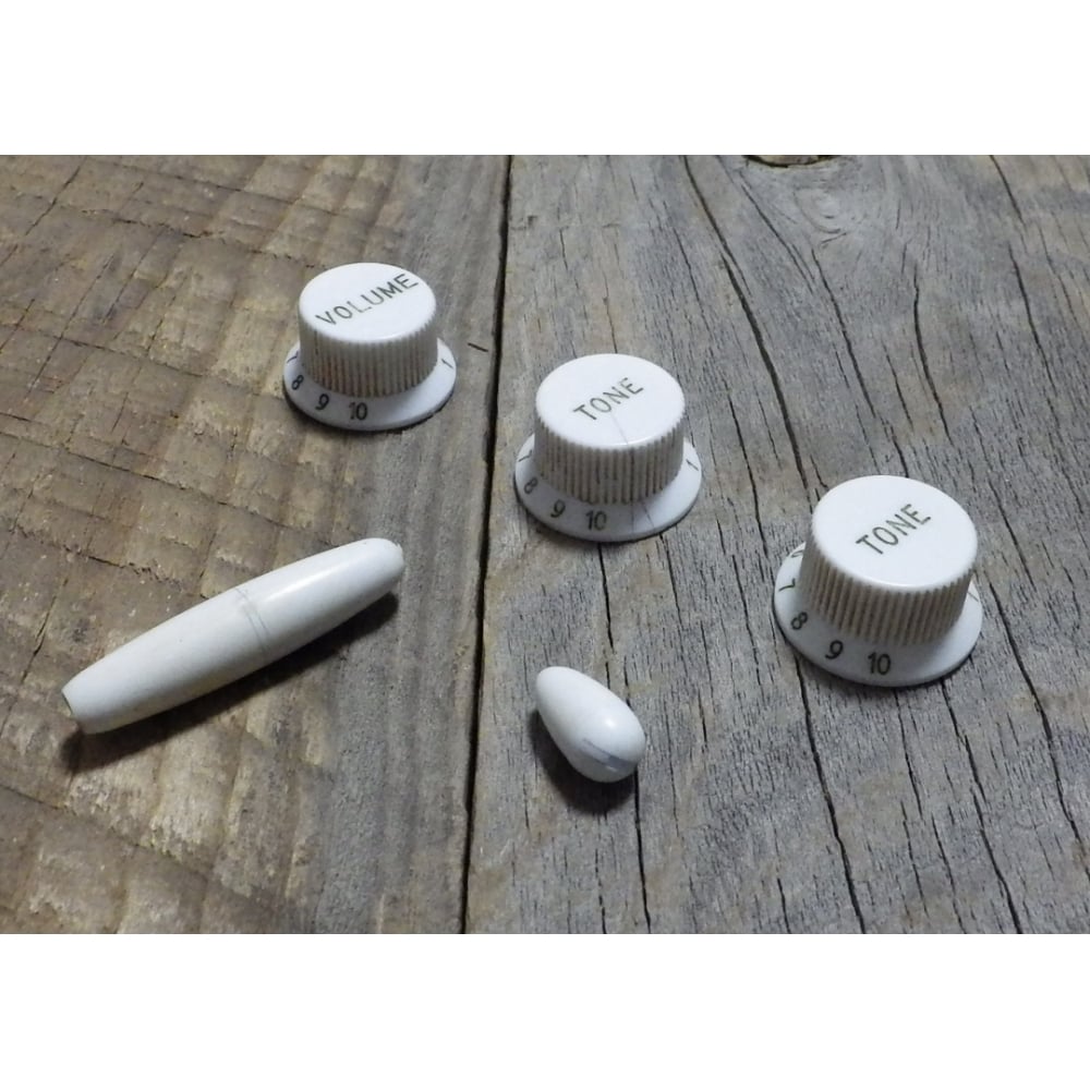 54 Strat knob set, relic