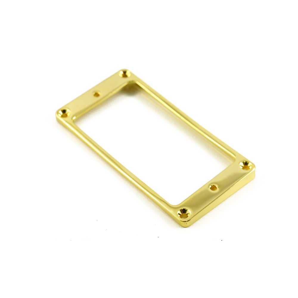 Humbucker Mounting Ring Low Gold Arched (Metal)