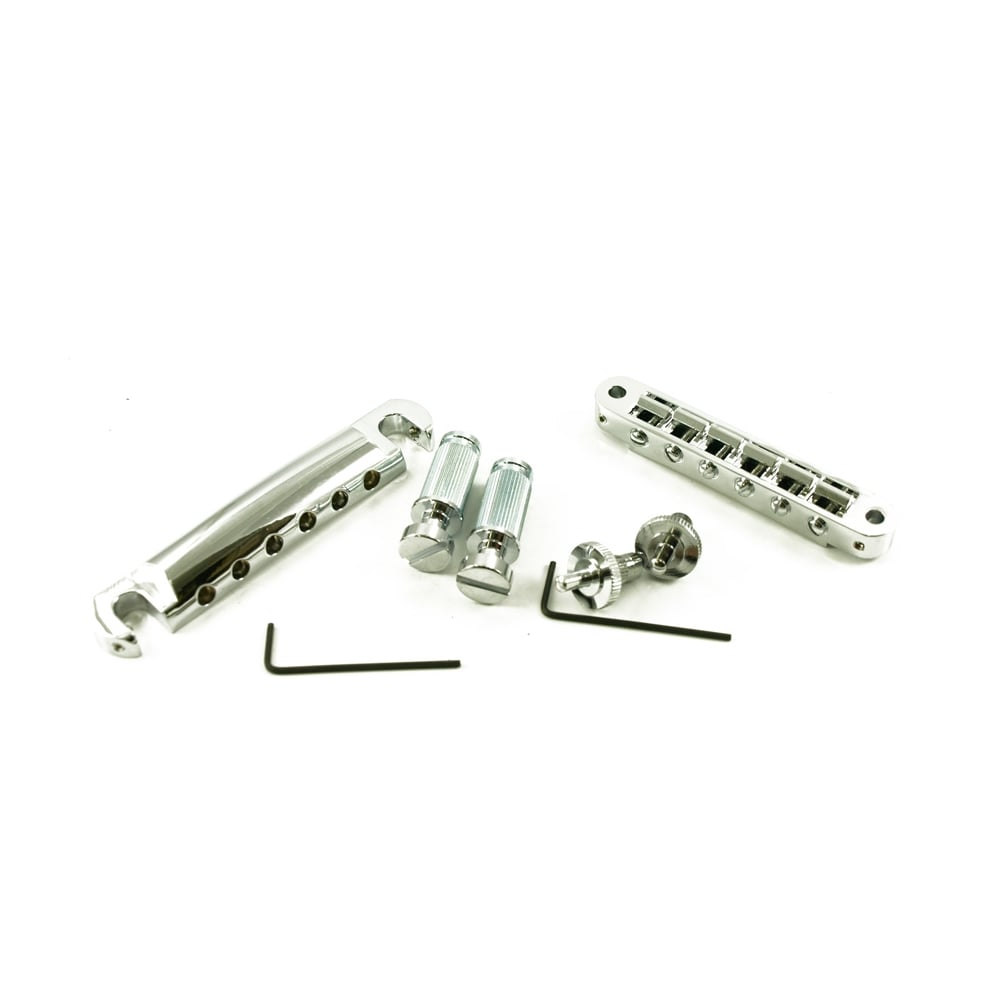 Locking Standard Tune-O-Matic/Tailpiece Set (Small Posts/Unnotched Saddles)