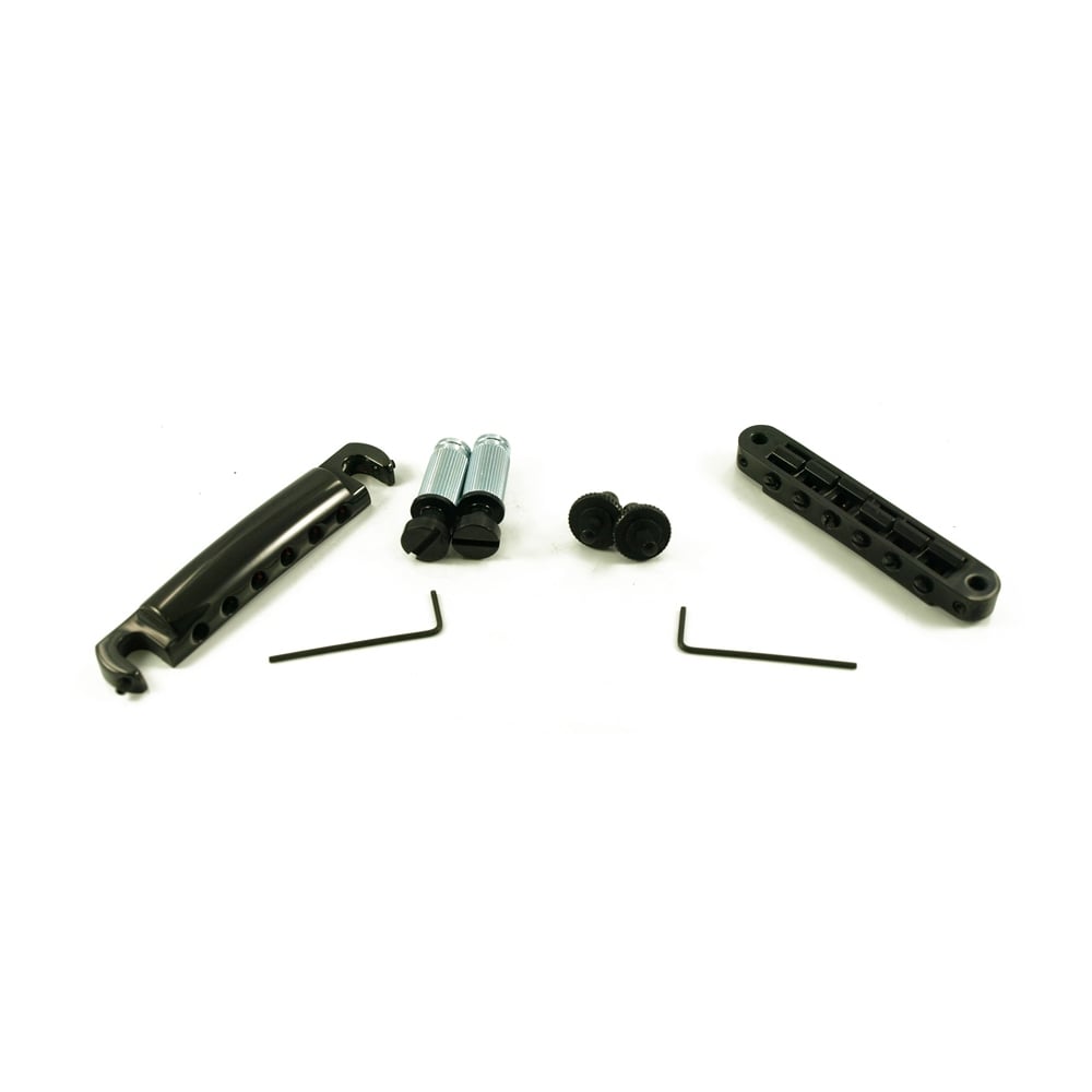 Locking Standard Tune-O-Matic/Tailpiece Set (Small Posts/Unnotched Saddles)