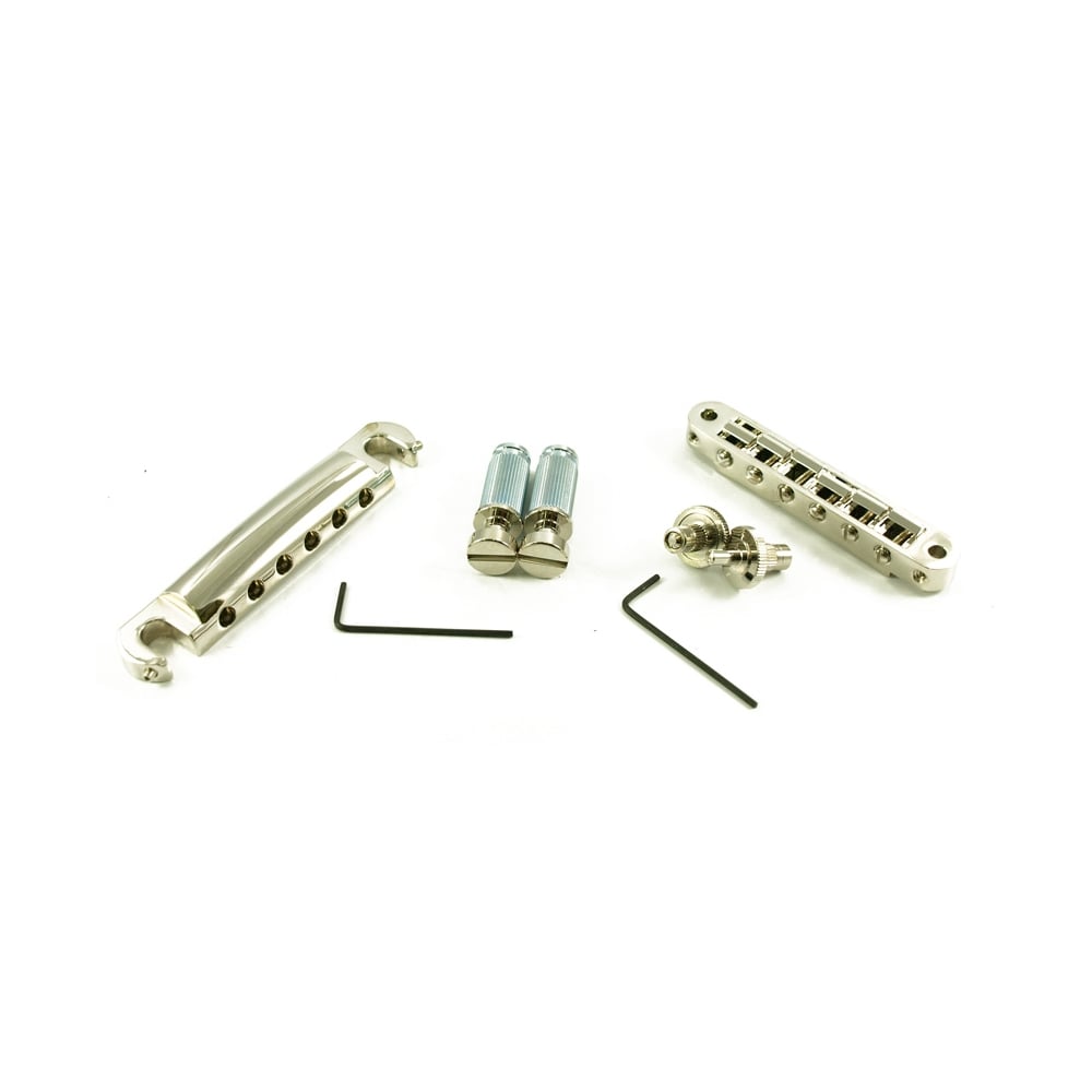 Locking Standard Tune-O-Matic/Tailpiece Set (Small Posts/Unnotched Saddles)