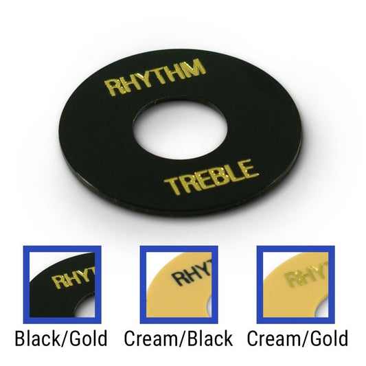 Rhythm/Treble Ring Washer For Gibson Toggle Switches