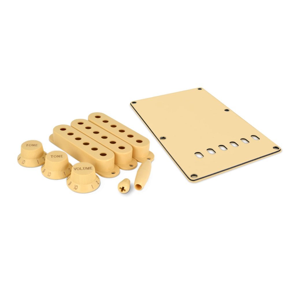 Strat Accessory Plastic Parts Kit For Fender Stratocaster