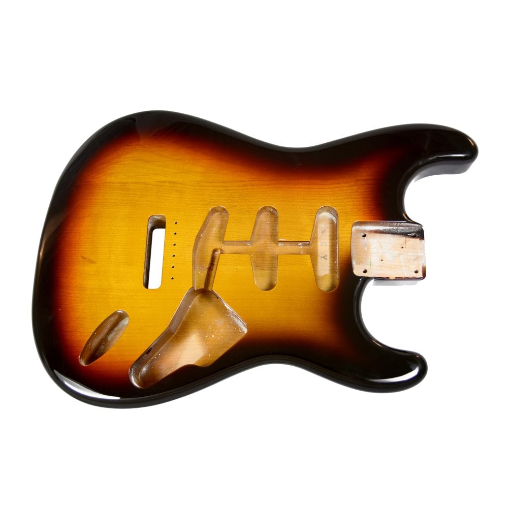 Strat Body 3 Tone Sunburst