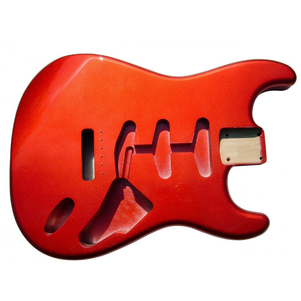 Strat Body Metallic Red