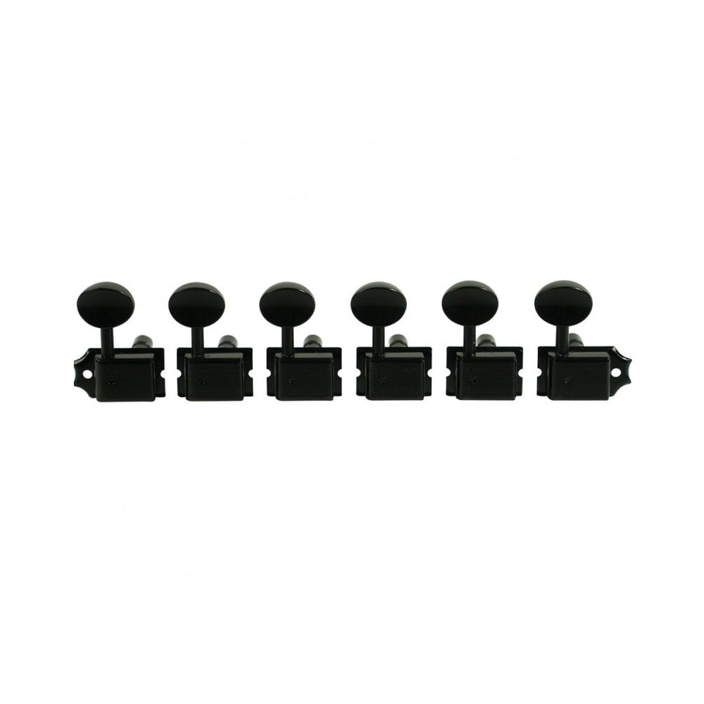 Traditional 6 In Line Tuners, Double Row Stamp, Locking