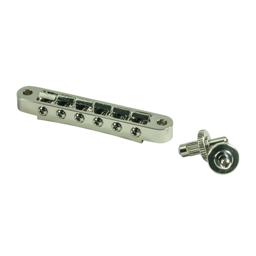 Standard Nashville Tune-o-matic Bridge Aluminium with string slots (U.S. Made)