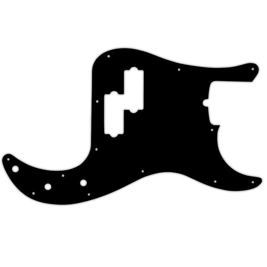 Fender 4 String American Professional Precison Bass - Black White Black