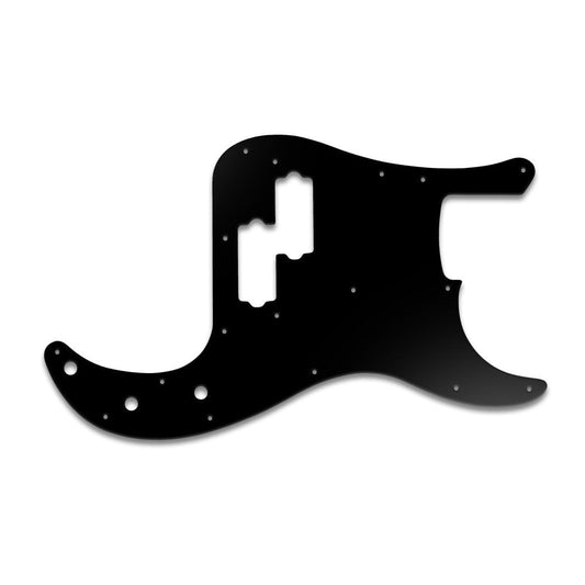 Precision Bass Mexican Standard or Deluxe -  Matte Black .090" / 2.29mm thick, with bevelled edge.