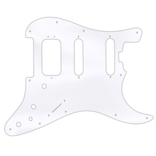 American Elite Stratocaster HSS  -  Clear Acrylic Thick