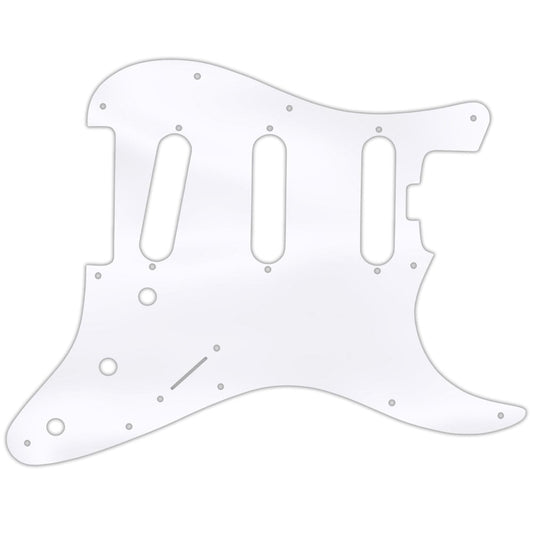 American Elite Stratocaster SSS  -  Clear Acrylic Thick