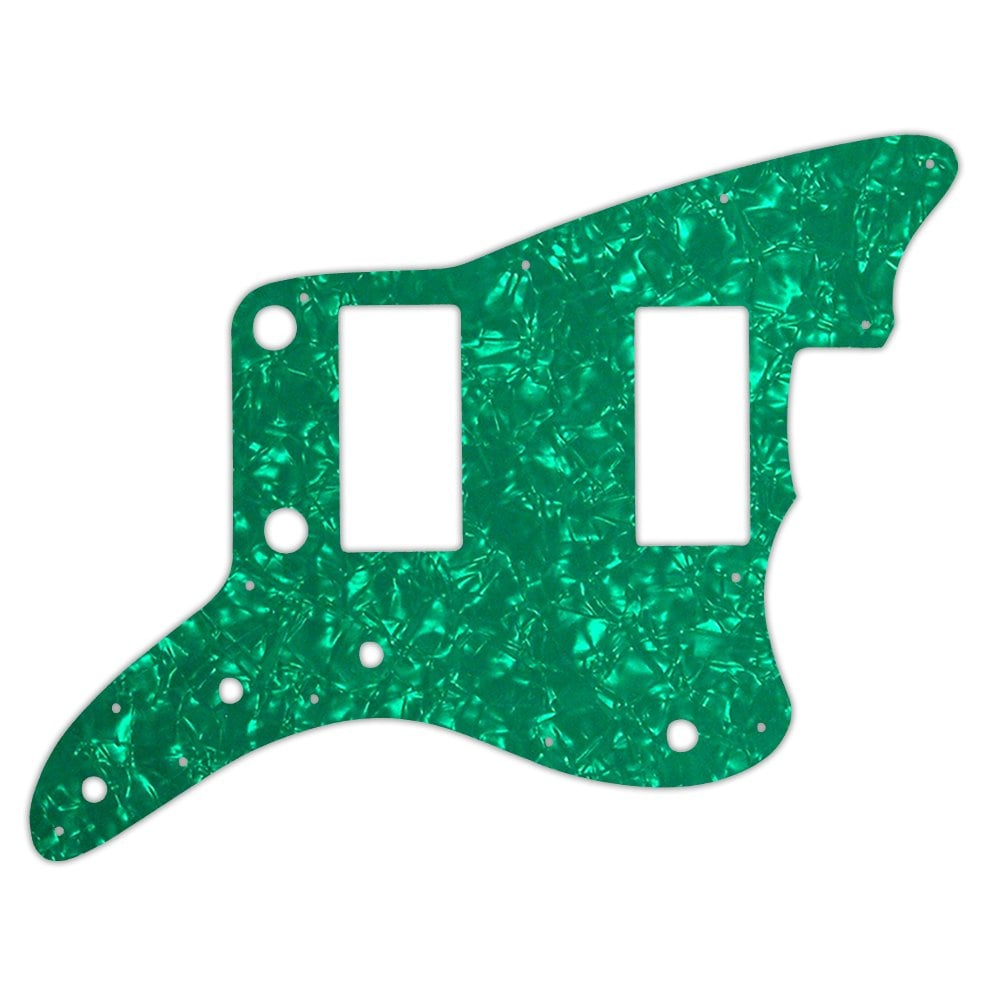 Jazzmaster 2013-2014 Made In China Modern Player HH  - Green Pearl W/B/W Lamination