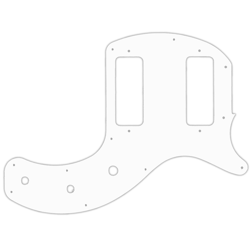 Les Paul Special 2019 Tribute Double Cut  - Thin Shiny White .060" / 1.52mm Thickness, No Bevelled Edge