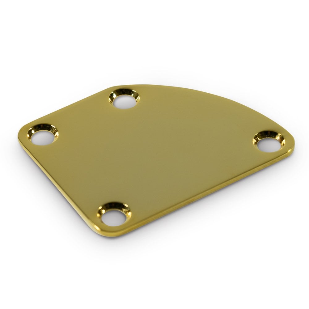 4 Hole Neckplate with Rounded Corner (No Screws)