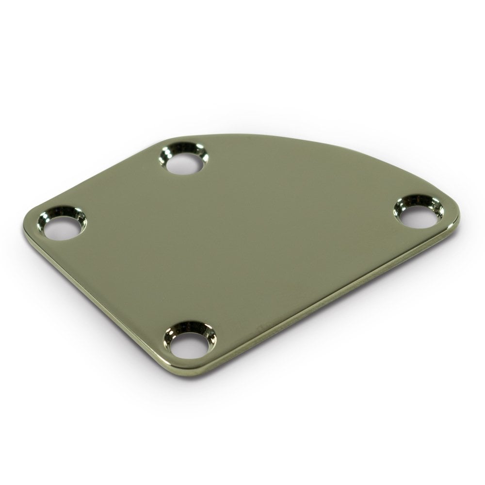 4 Hole Neckplate with Rounded Corner (No Screws)