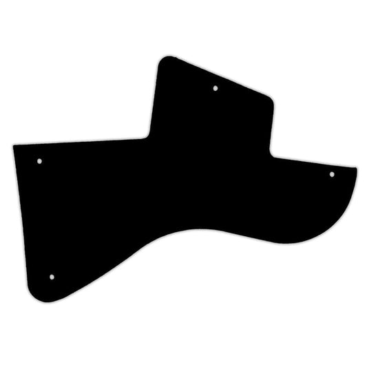 Les Paul Junior Special Humbucker -  Thin Shiny Black .060" / 1.52mm Thickness, No Bevelled Edge