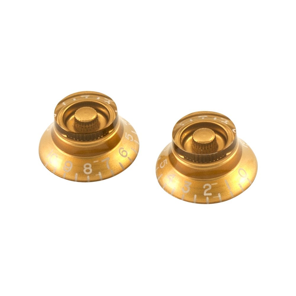 Left Hand Bell Knob Set Of 2, USA fit and CTS pots