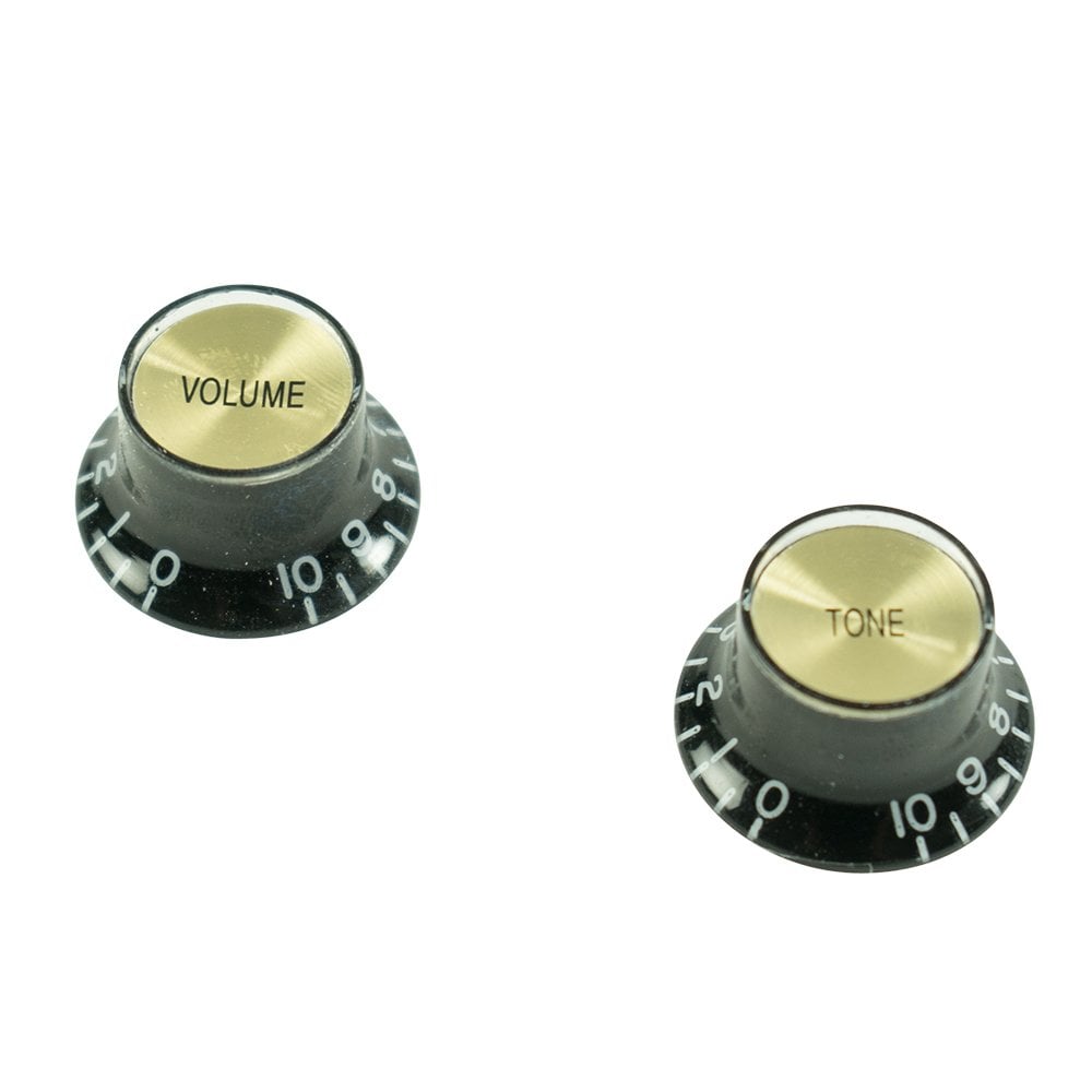 Left Hand Bell Knob Set Of 2, USA fit and CTS pots