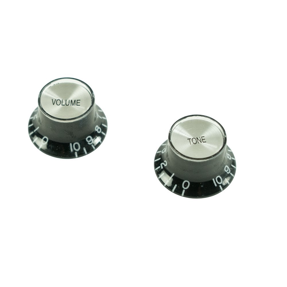 Left Hand Bell Knob Set Of 2, USA fit and CTS pots