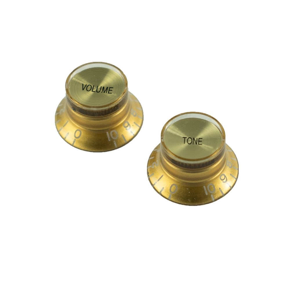 Left Hand Bell Knob Set Of 2, USA fit and CTS pots