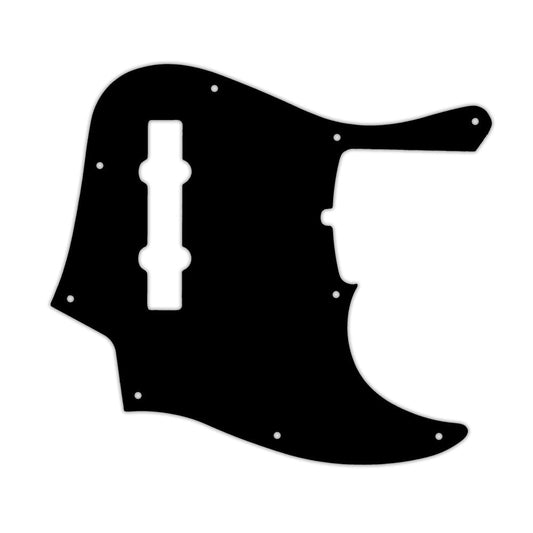 2019 5 String American Ultra Jazz Bass V  -  Matte Black .090" / 2.29mm thick, with bevelled edge.