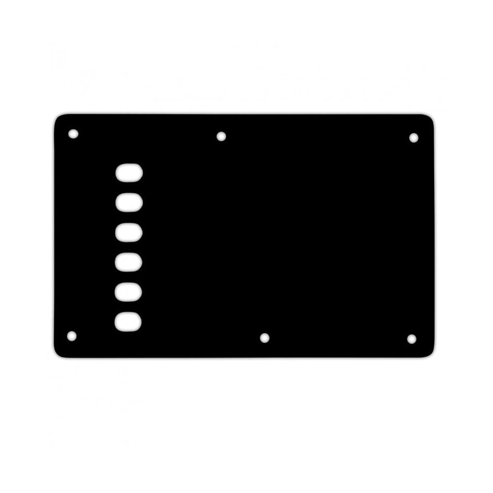 Strat Backplate Vintage - Blk Wht Blk