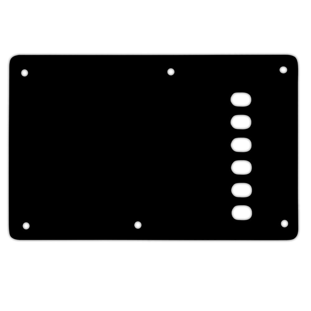 Strat Backplate Vintage - Blk Wht Blk