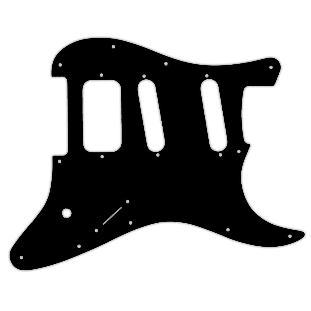 Charvel 2014-Present So-Cal Jake E. Lee USA Signature - Thin Shiny Black .060" / 1.52mm Thickness, No bevelled Edge