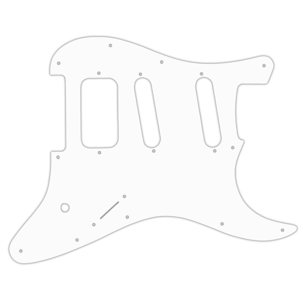 Charvel 2014-Present So-Cal Jake E. Lee USA Signature - Solid Shiny White .090" / 2.29mm thick, with bevelled edge