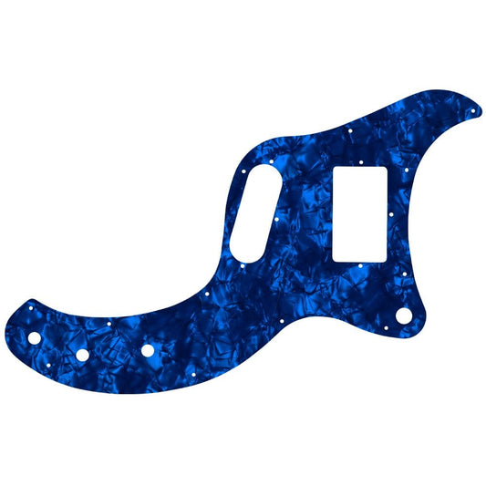 Marauder - Dark Blue Pearl Black/White/Black 4 ply Lamination